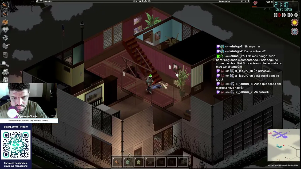🔴 [PT-BR][Project Zomboid]  Nova build dia 9