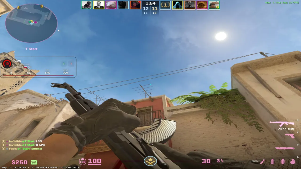 Faceit - road to 3k - +w only