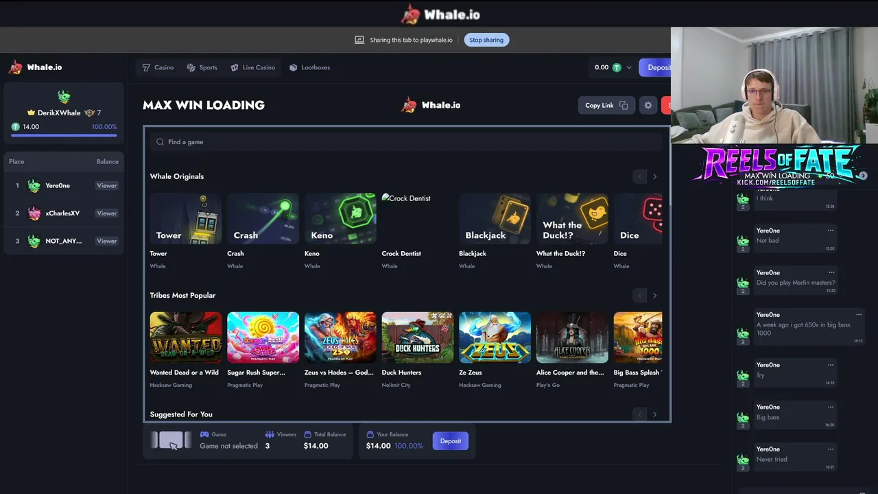 🐋CHASING INSANE MOMENTS ON WHALE IO!🐋
PULL UP AND VIBE WITH US! 🐋🎁