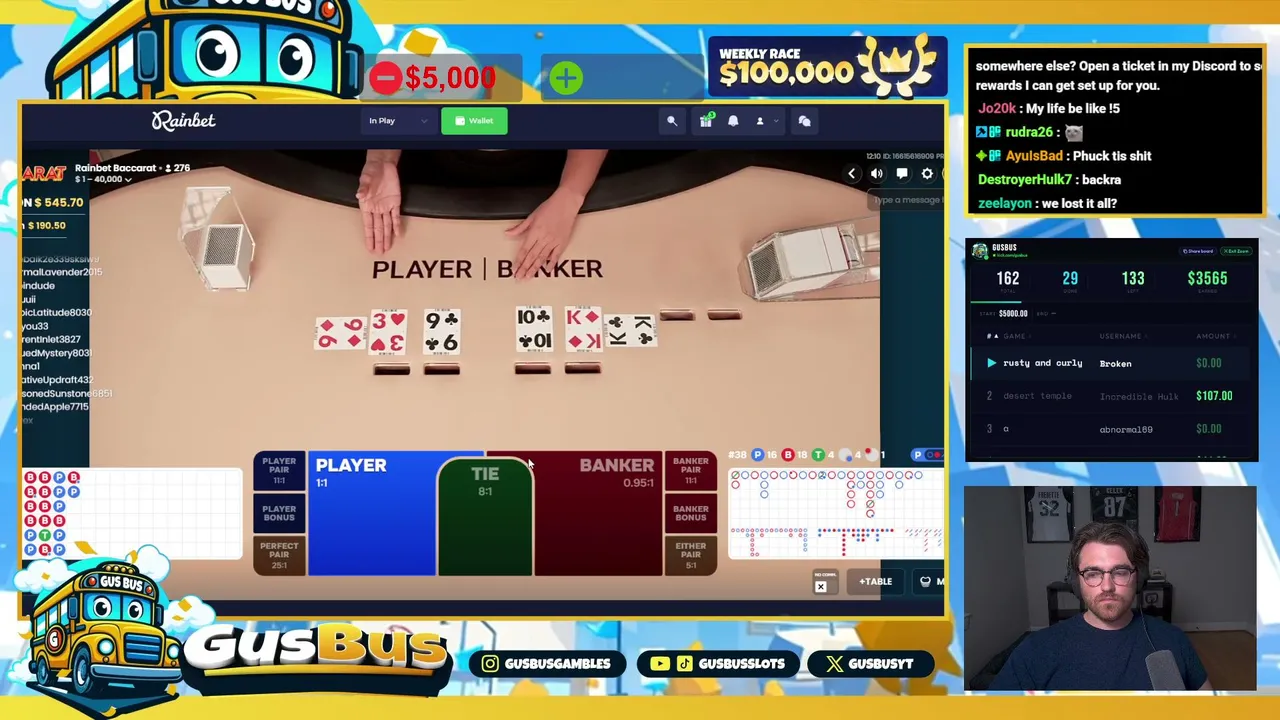 $300+ IN GIVEAWAYS & CHAT SLOT CALLS | $20,000 LEADERBOARD | Giveaway Every 15 Mins | $400,000+ GIVEN AWAY | !giveaway !discord !rainbet