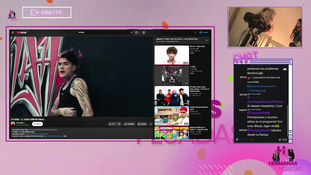 My first stream.