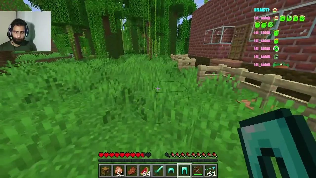 😂 شلة ما تعرف تلعب ماينكرافت تحاول تصير محترفة 💀⛏️