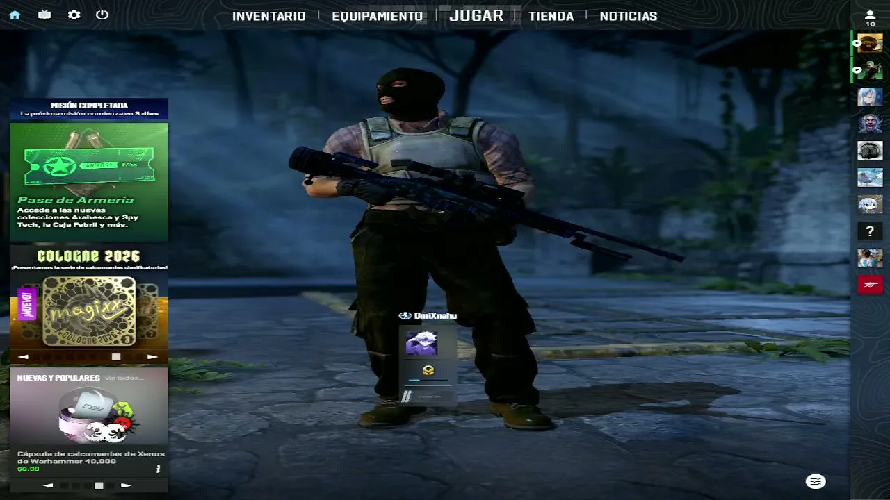 JUGANDO CS Y HABLANDO CON AMIGOS