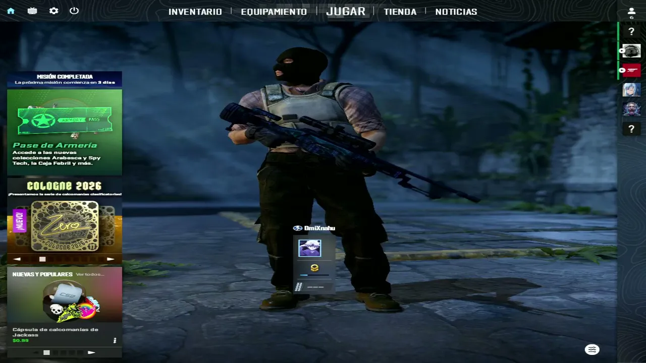 JUGANDO CS Y HABLANDO CON AMIGOS