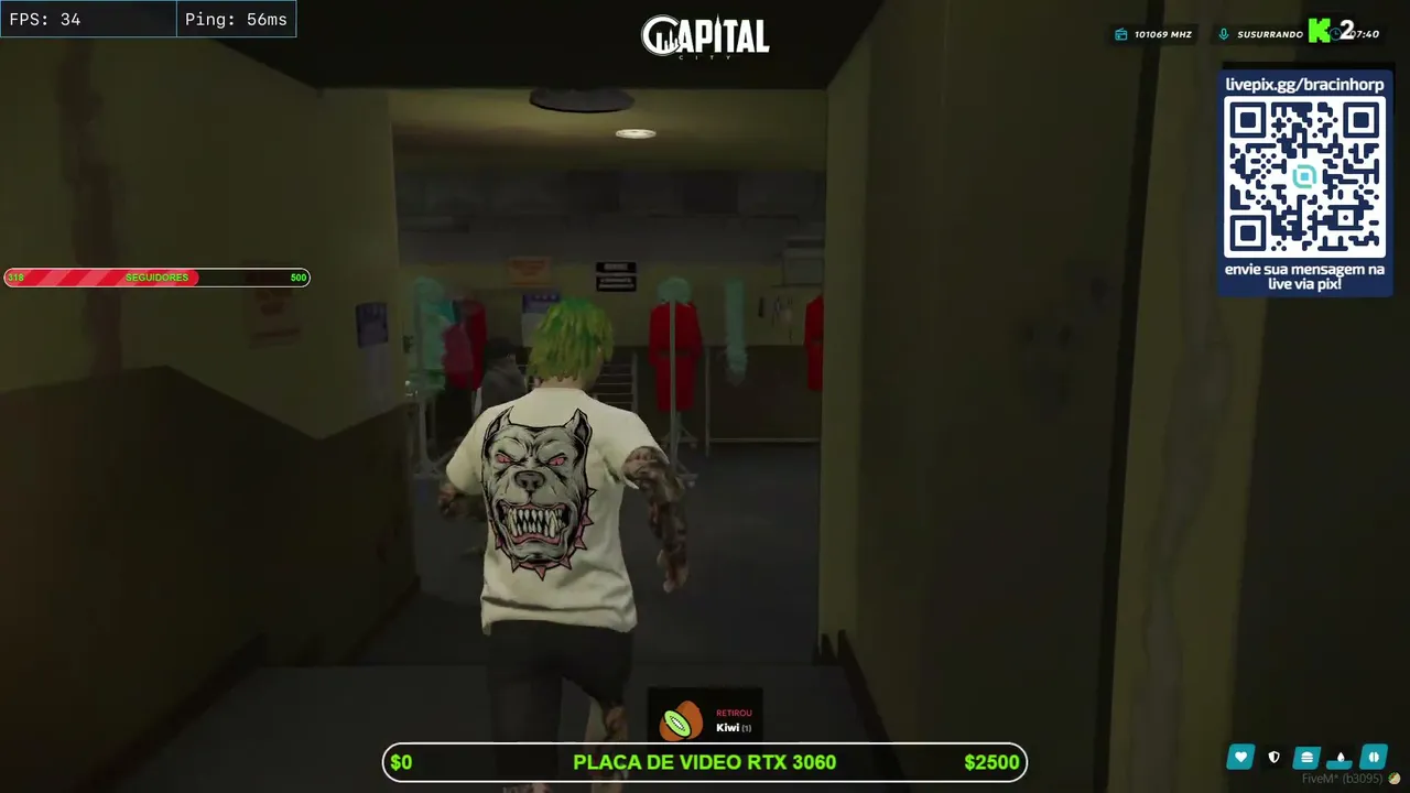 [Capital][+🔞]VIDA DE CLT NÃO TA FACIL! 🔥segue noixxx!! !pix ! !Correria doido BracinhoRP1 !!