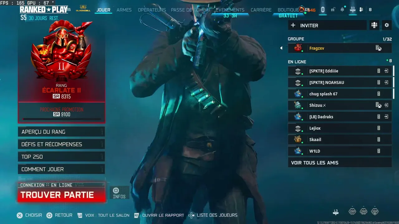 [FR-PC] Ranked CRIMSON chill
