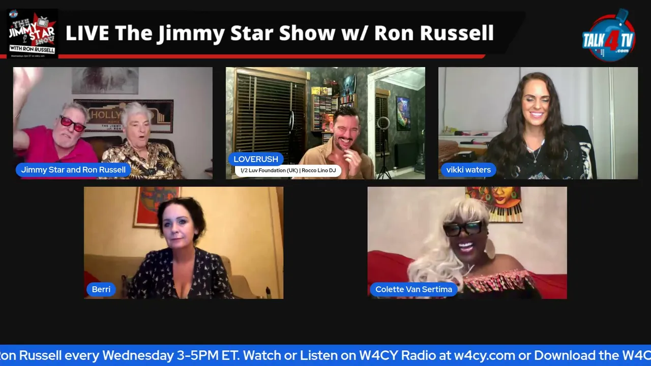 Celebrity Interviews From The World Of Entertainment With Hosts Jimmy Star and Ron Russell 08/26/26