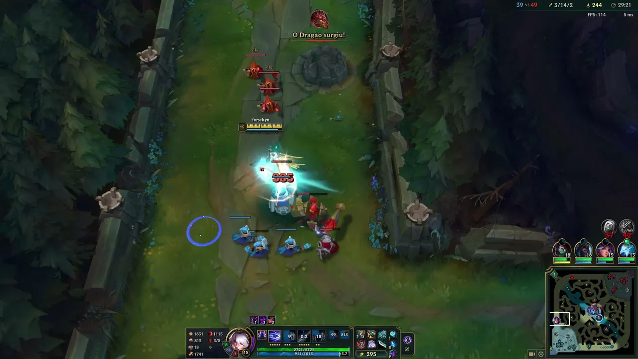 🟢AO VIVO - 🏆TOP 1 IRELIA DA MINHA RUA⚡❗sm ❗elo ❗discord - ⭐SUBs 2/10⭐ Siga -> @forsekyn | @StreamakerTV !