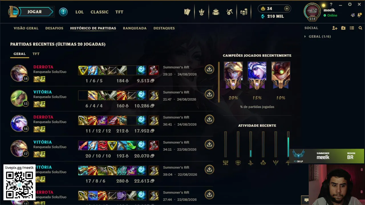 LOL chega ai!!
