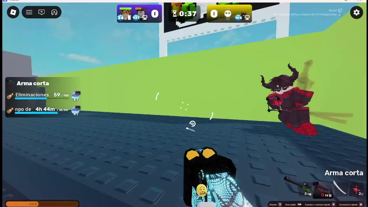 Jugando Roblox -  Roba un Brainrot