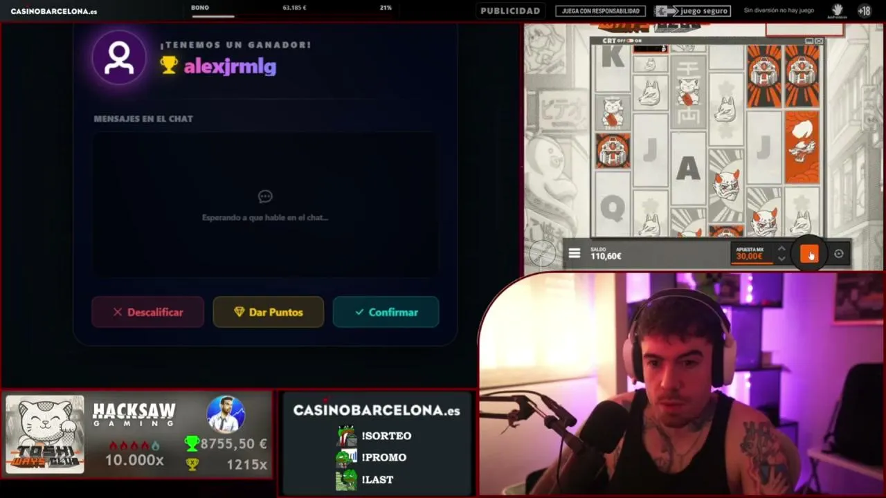 🔴 EN DIRECTO: ¡LOCURA HIGH STAKES! 🔥 Hoy reventamos las tragaperras 👉 ¡Pilla tu bono exclusivo en el chat ya! 🎰💸