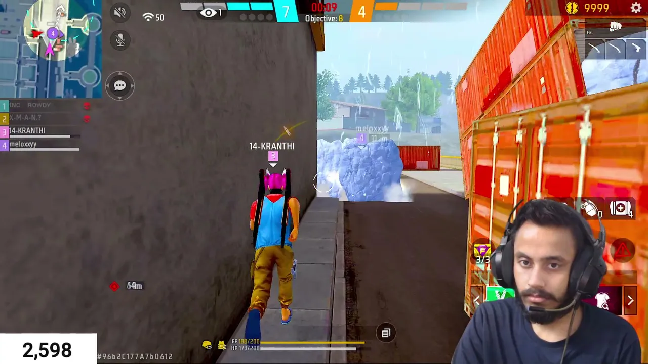🔴[LIVE] Reactions On Your Gameplay🚀-Free Fire Live Telugu | #incrowdygaming #facecam #freefire #live