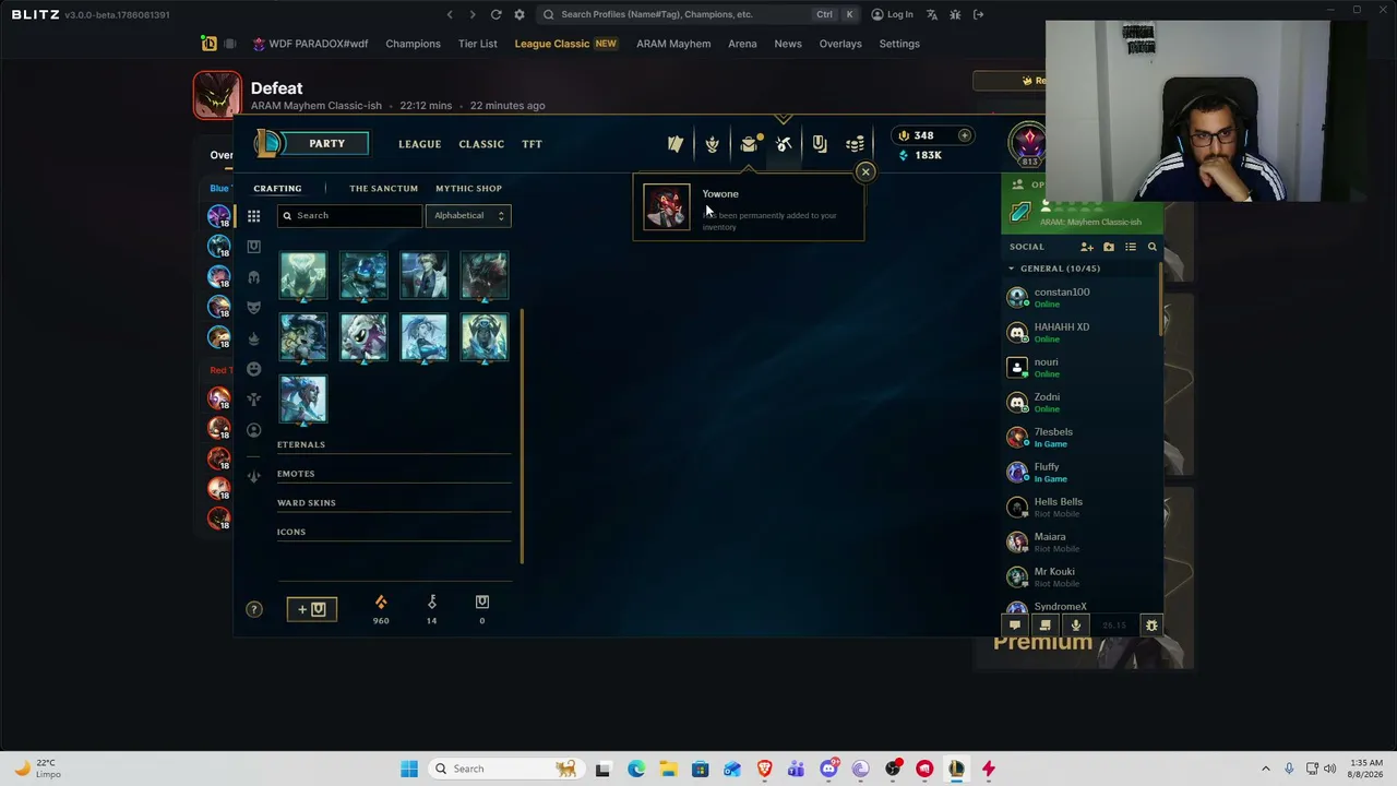 Rackha league of lag