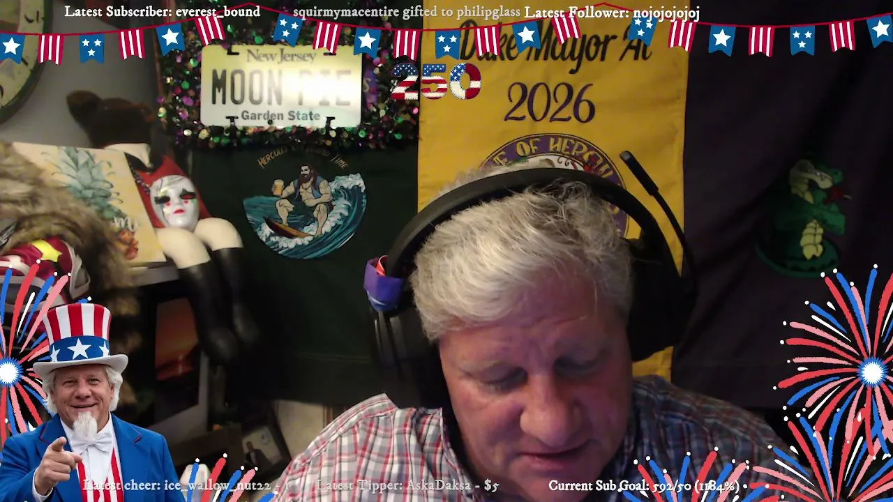 Delicious Cooking, Mad Gaming & Superior Chat With The Mayor  ~ Join In!