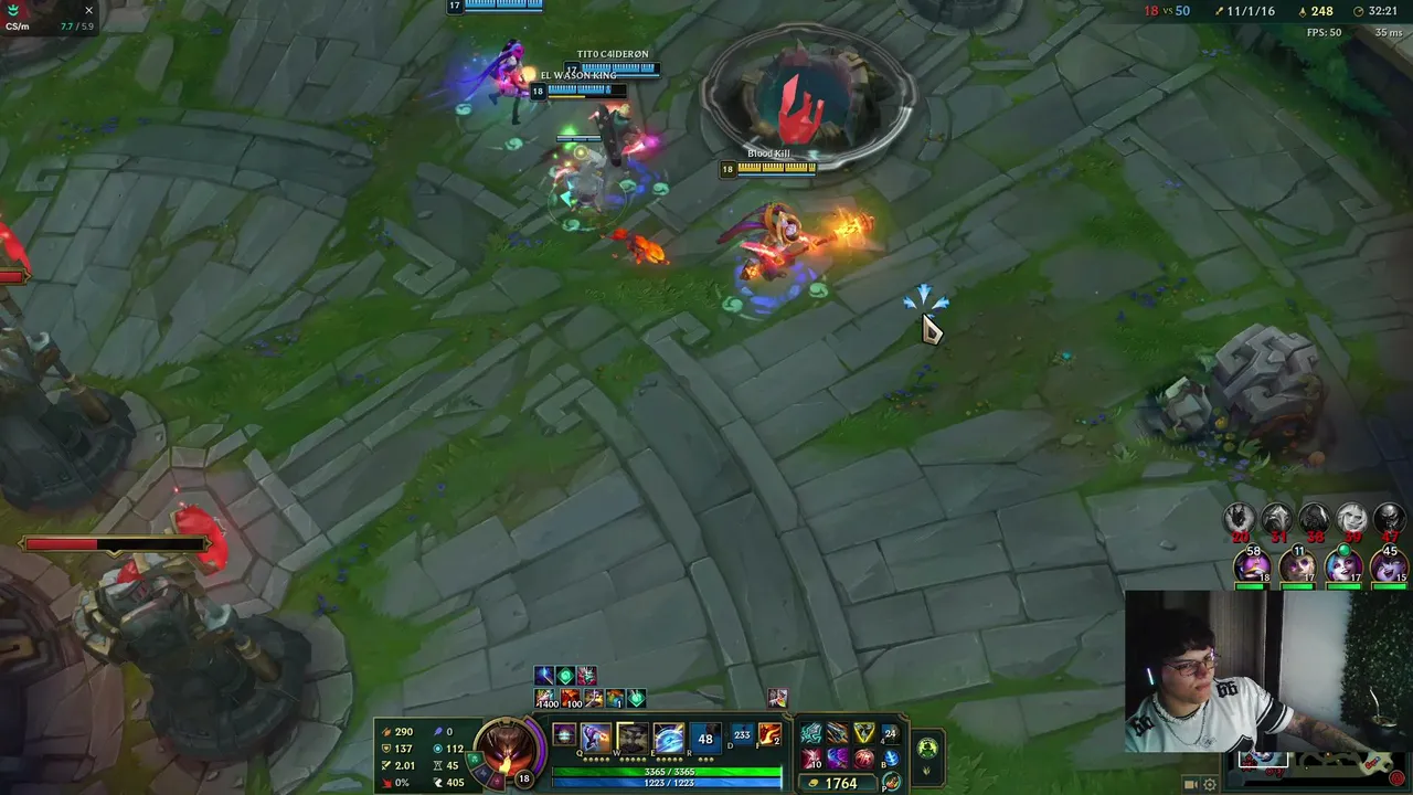 Se juega lol hasta que me arte