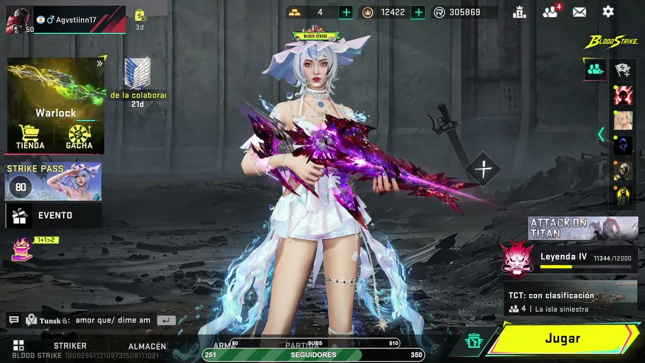 Blood Strike - ATTACK ON TITAN - !tts !pc !tt !dc !yt