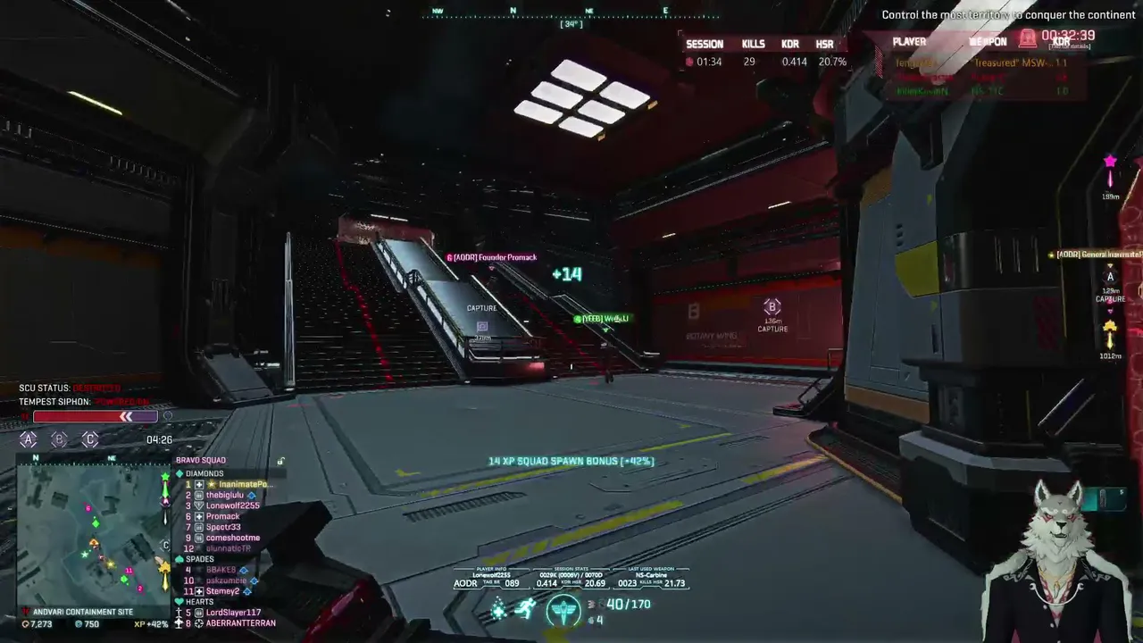 Planetside2 Sunday Night Stream | VTuber Wolf |  Chill Music