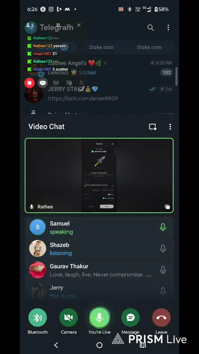 Live streaming of Amar8809