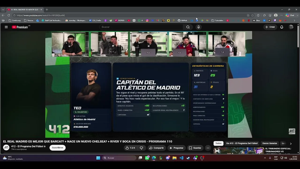 Pasate a charlar un rato, unos caos con el cabeza! Arreglandole la pc al gordo!