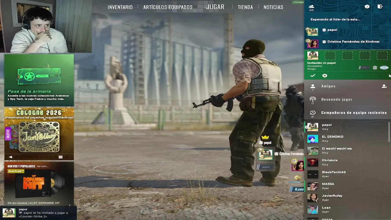 ratito de cs CON EL PANA