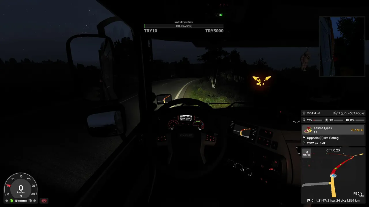 ets2 tmp giriyorum KRYPTON İLE BAŞLADIK YOLLARA