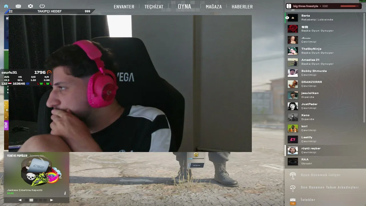 törkiş mafya Faceit 10 lvl yolculuğu 9/10