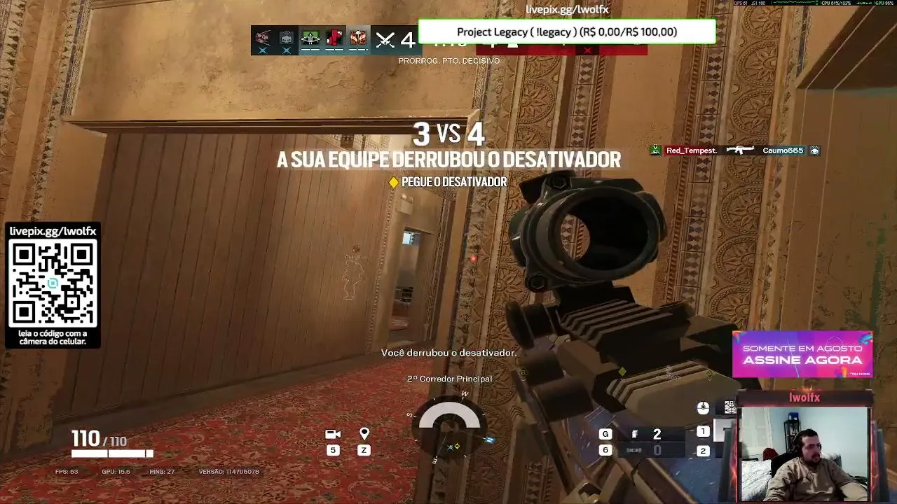 Bora de gameplay  | !legacy !discord !exitlag | !pix
