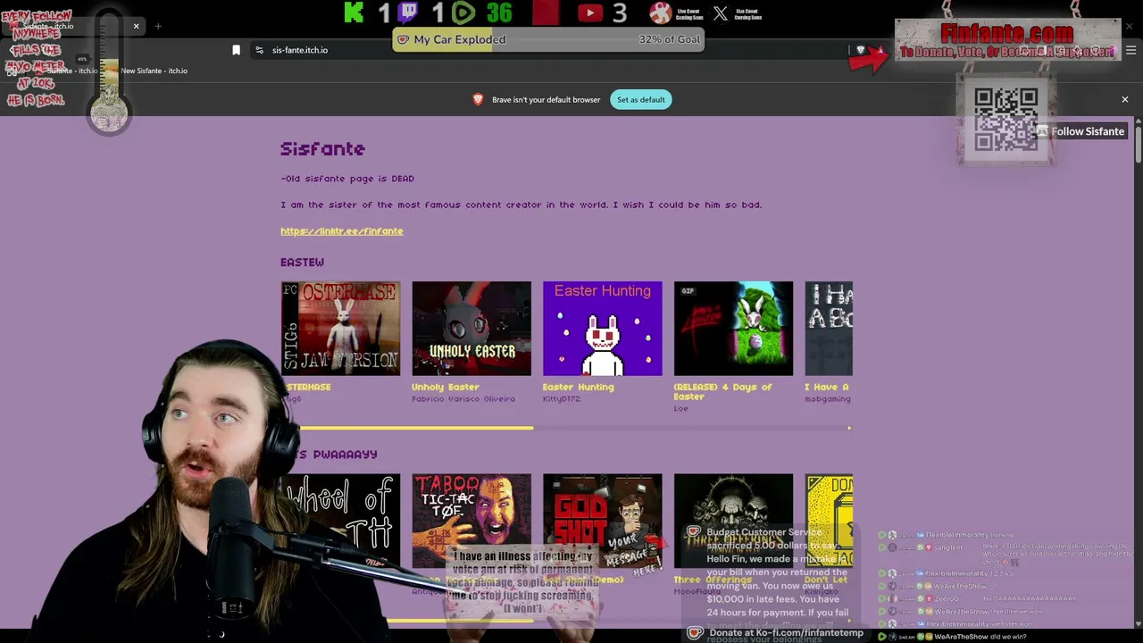 DO NOT kiss HIM! | FIRST Stream After Moving To Austin, Texas. Howdy Folks | Live Indie Horror Night