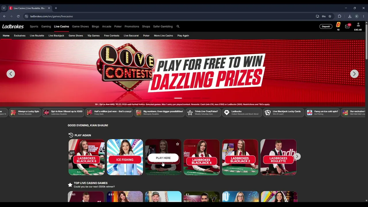 My first stream.