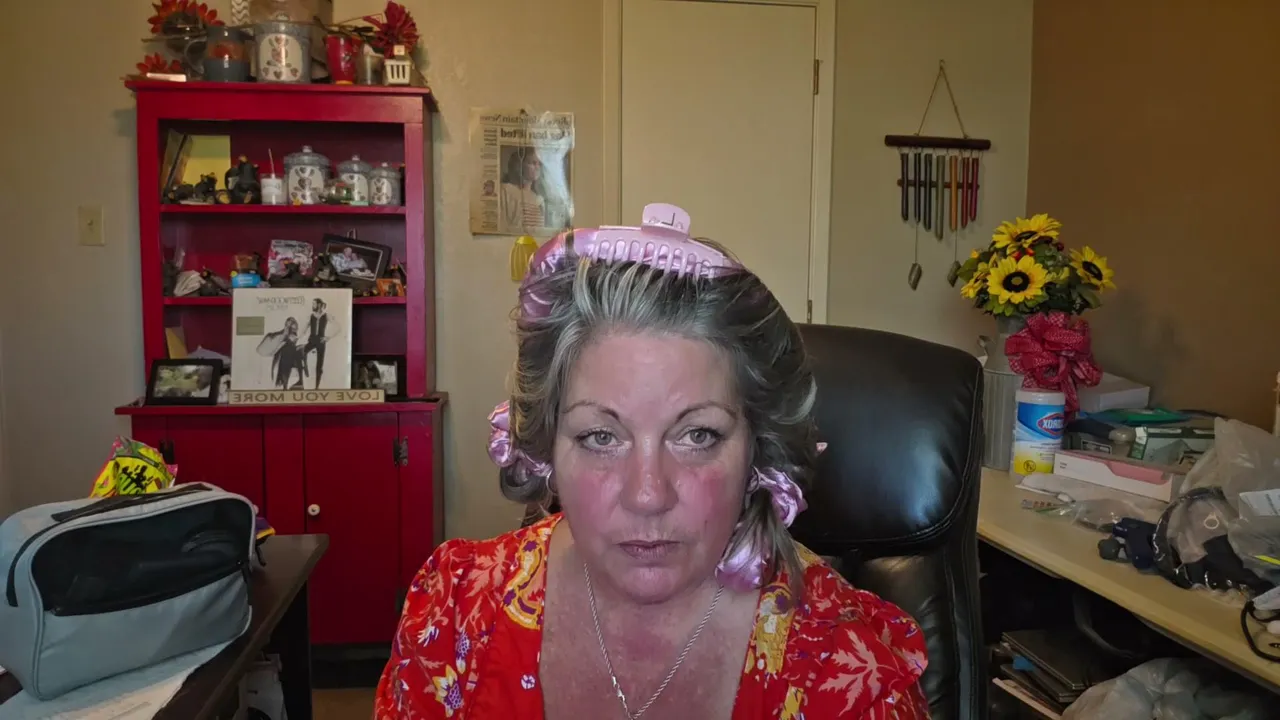 Packing for amazing cruise, cooking and whatever.  Don't laugh at my hair dammit!!