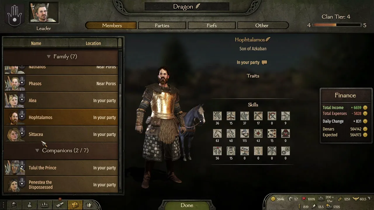 Which clan wishes to join my kingdom?
