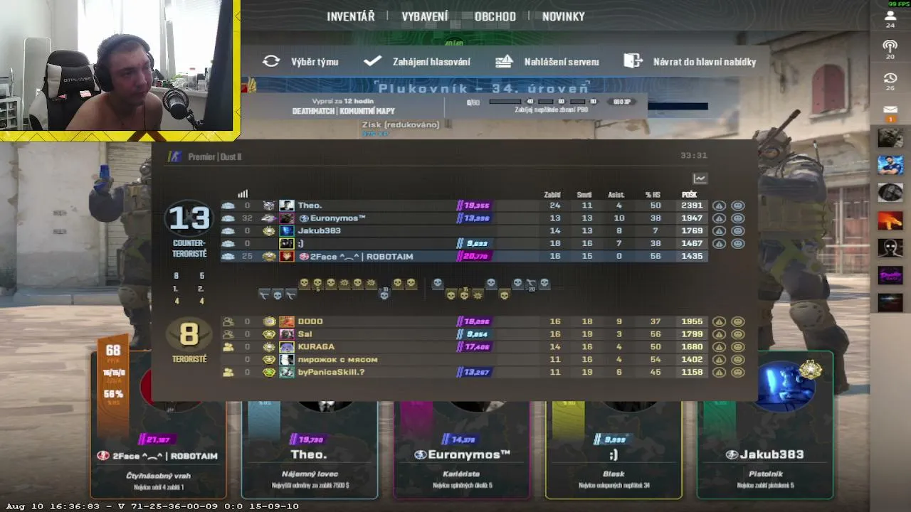 CS2 | samý hlavy (s čepicí)