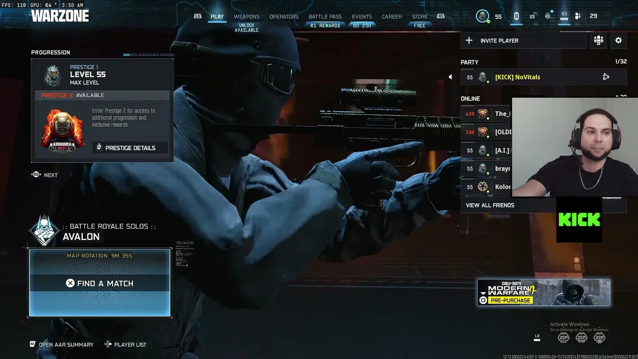 LIVE - MP5 TAC STANCE Back Out Again!!!