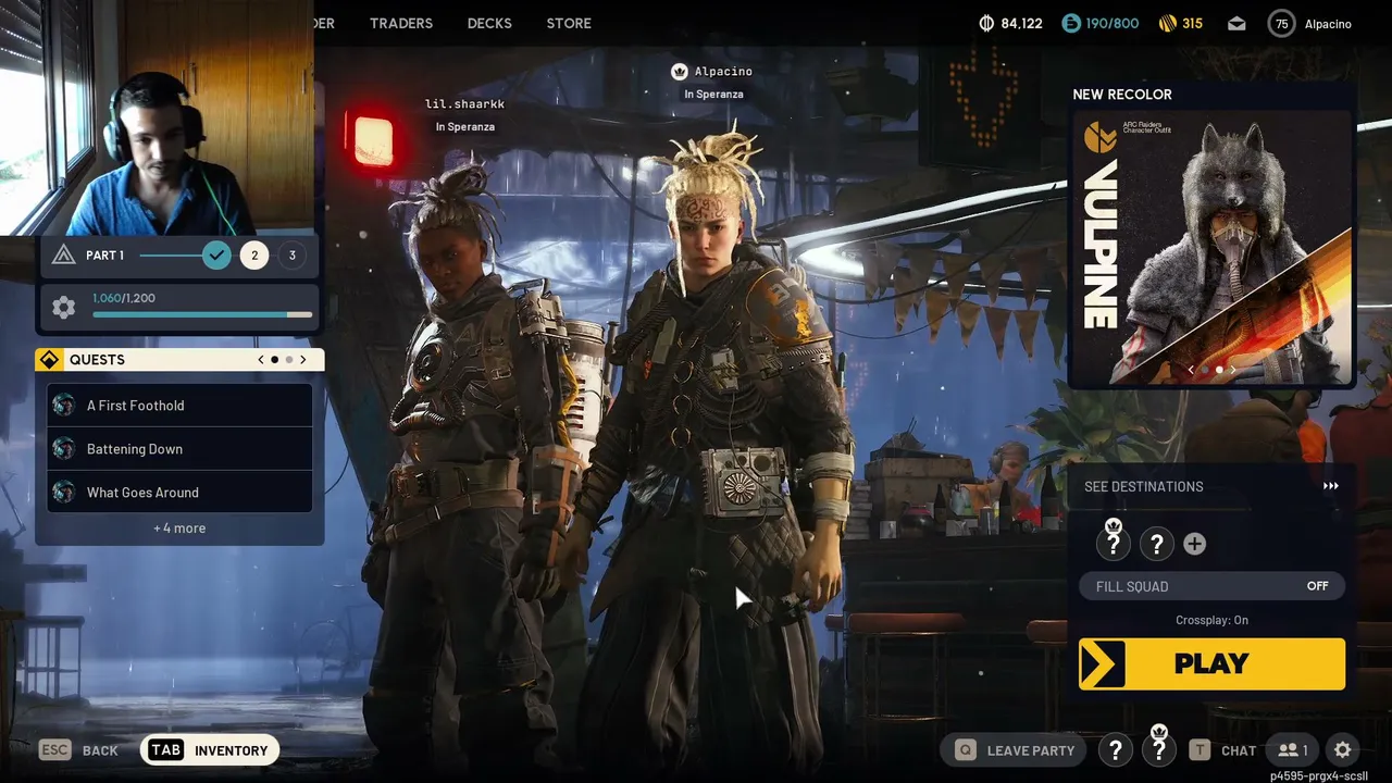 My first stream.
