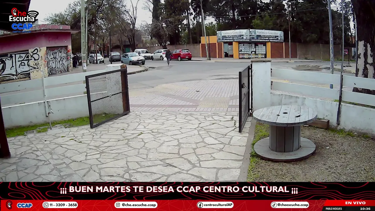 CCAP CENTRO CULTURAL SE NOS FUE DE LAS MANOS EN Che Escucha CCAP