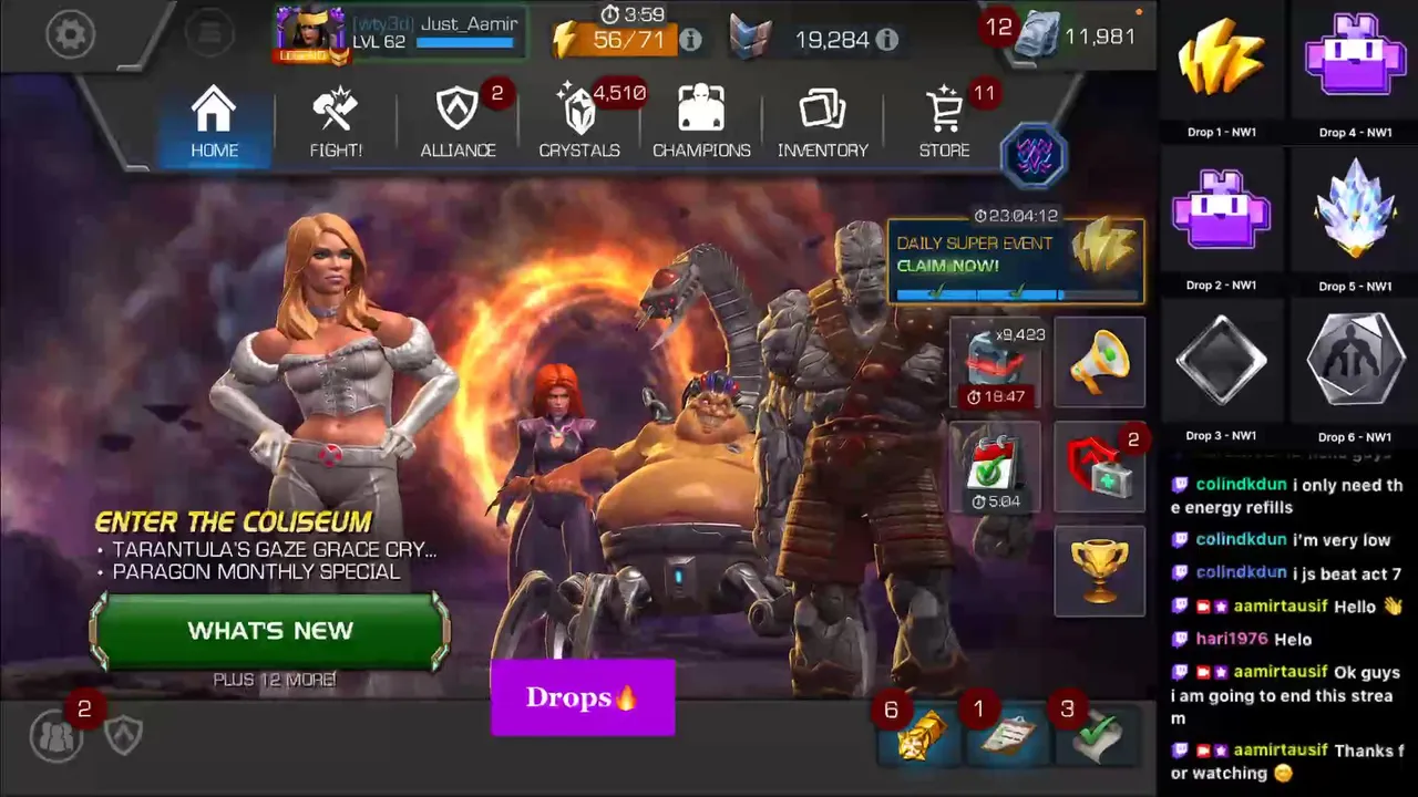 Live streaming of aamirtausif MCOC gameplay