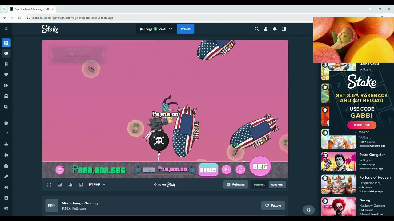 My first stream.