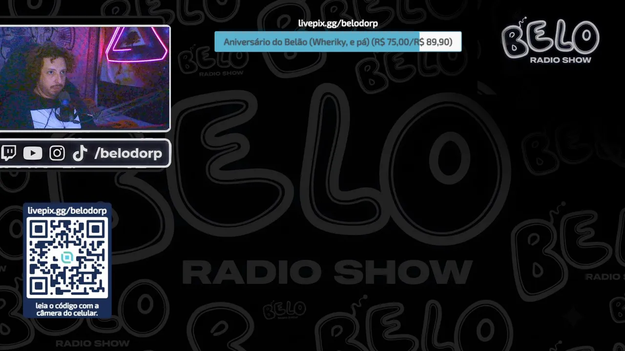 ANIVERSÃRIO DO BELO RÁDIO SHOW - [TRUE RP]  [todo dia tem rádio belo falando sobre o mundo]