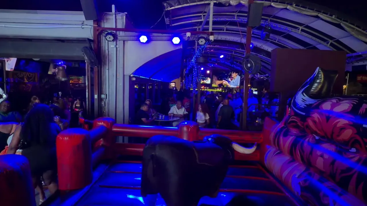 Bull Riding at The Savoy with DJ Alo in HOUSTON, TX