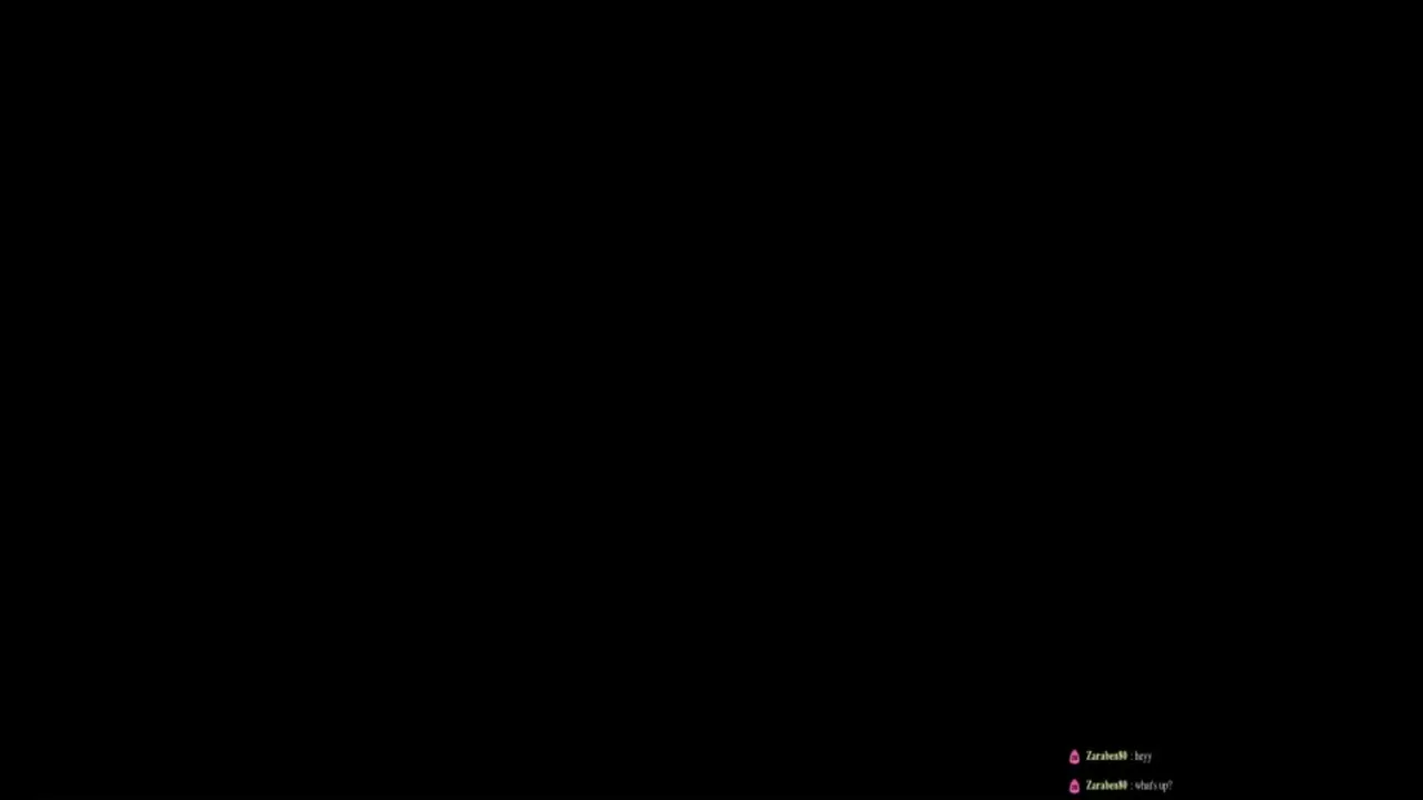 My first stream.