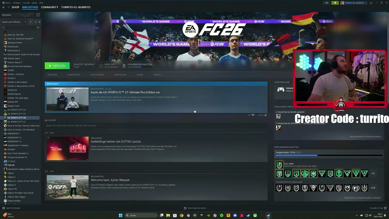 ⚽ EA FC 26 PRO CLUBS LIVE! 🔥 | DAILY STREAM 198 VON 2196