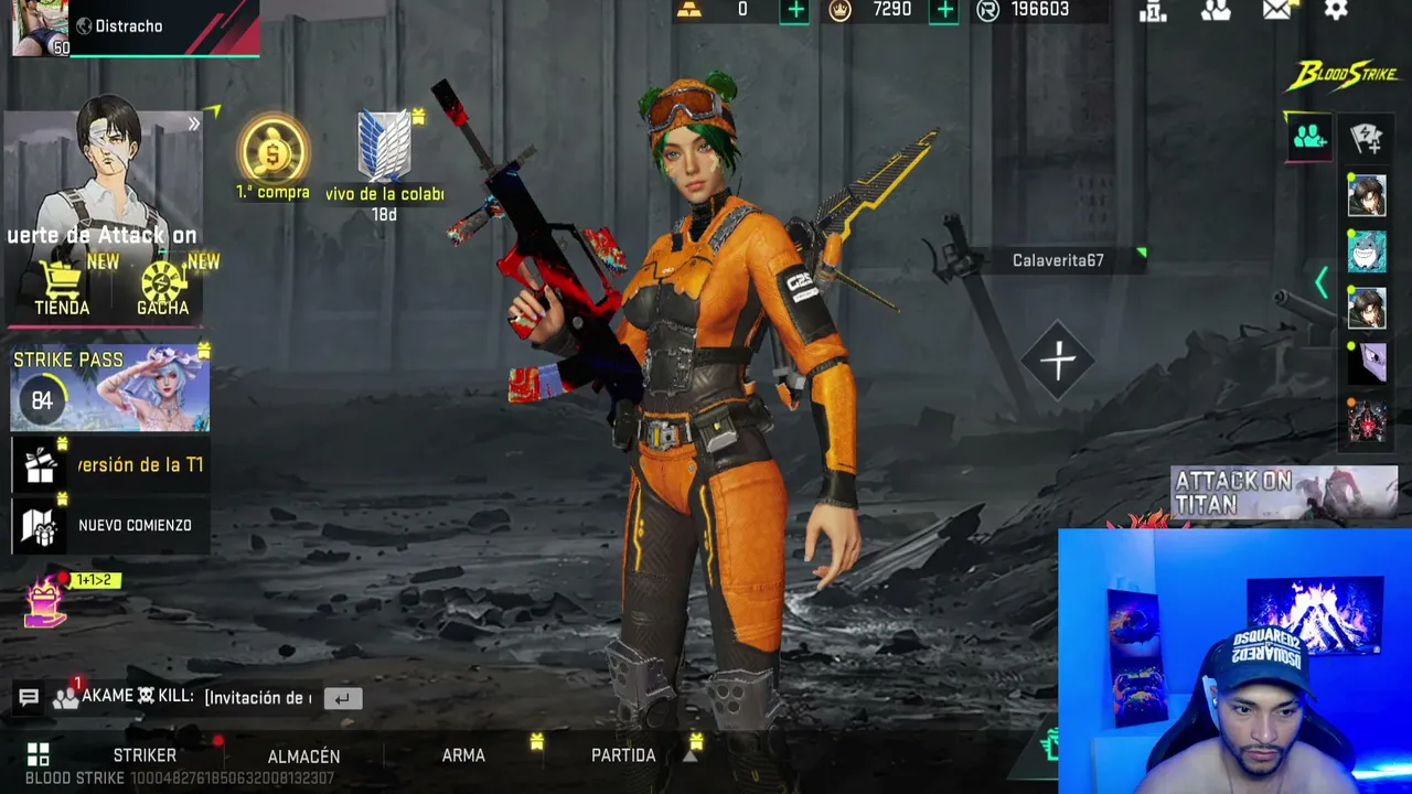 ENVIVO Jugando Blood Strike Hasta Llegar  A 1.000 SUSCRIPTORES