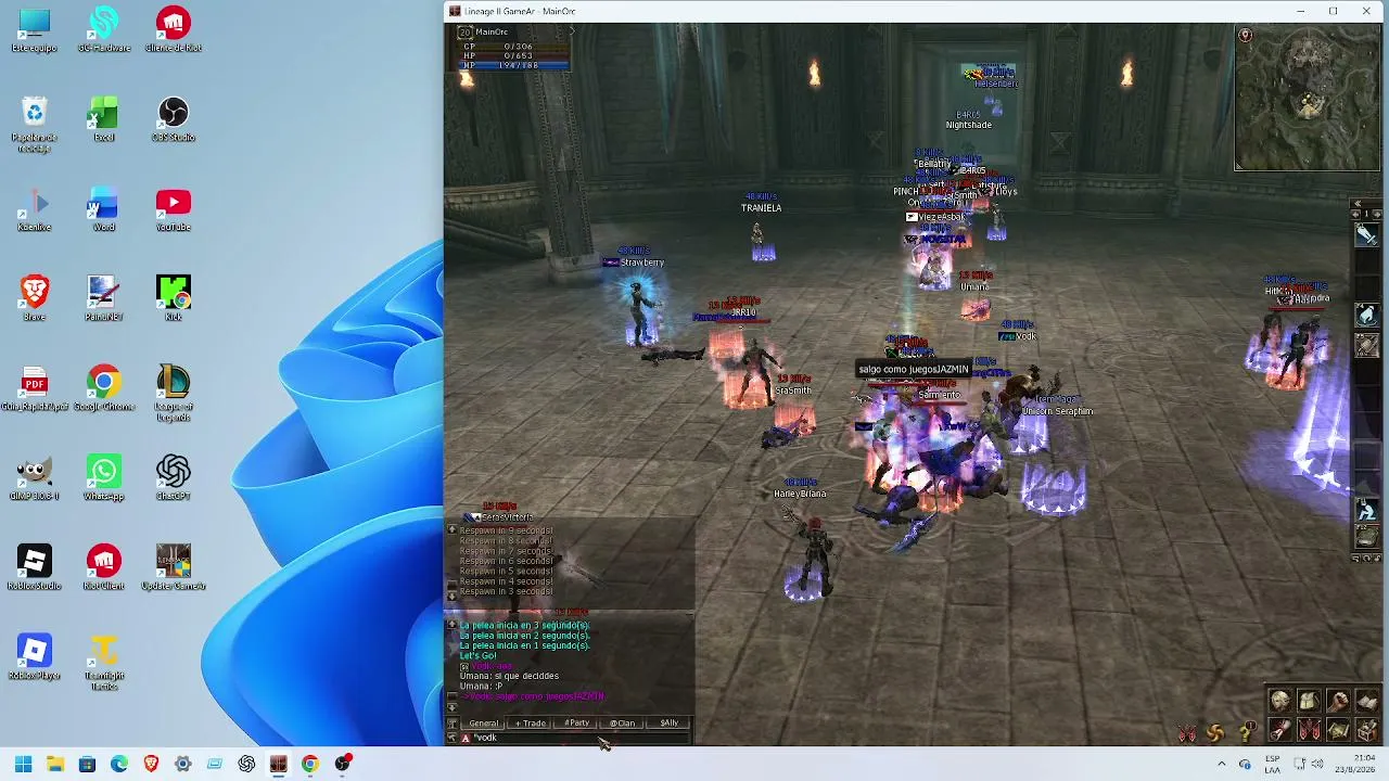 My first stream.