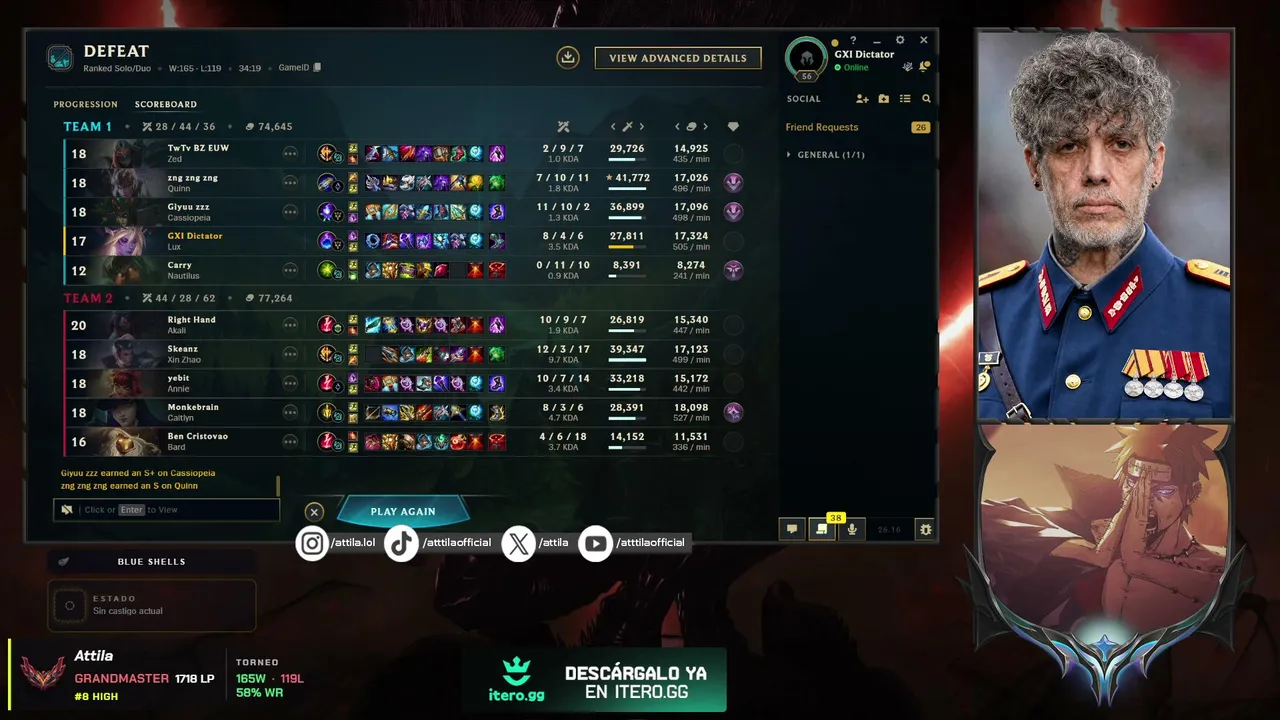 S5-S16 Challenger #LPP SQC • SQC 😇 ADC & SUP