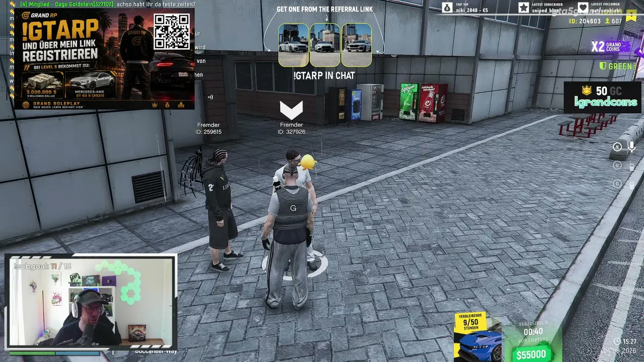 ✅ Grand RP ✅ German - Deutsch | Geilster Lauch hier weit und breit - also komm in den Chat! :D