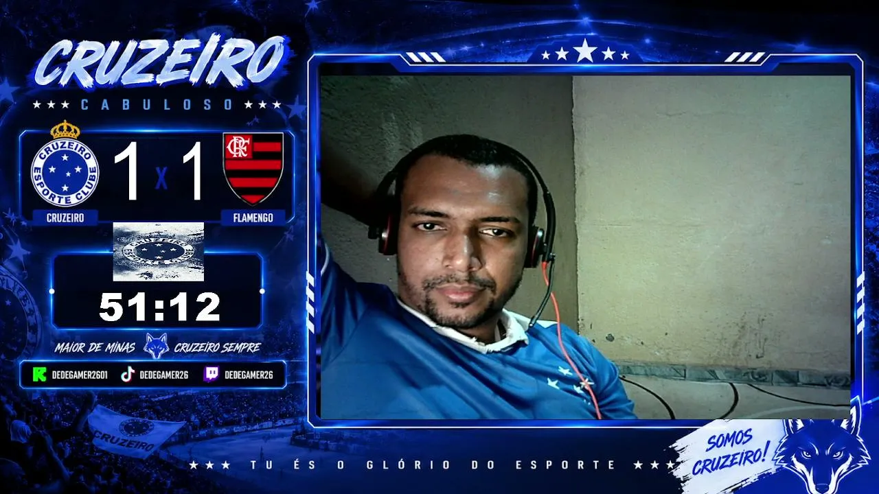 Cruzeiro x Flamengo Co-Stream e resenha chega mais
