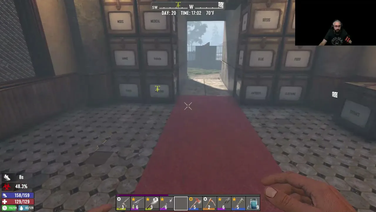 base building and looting