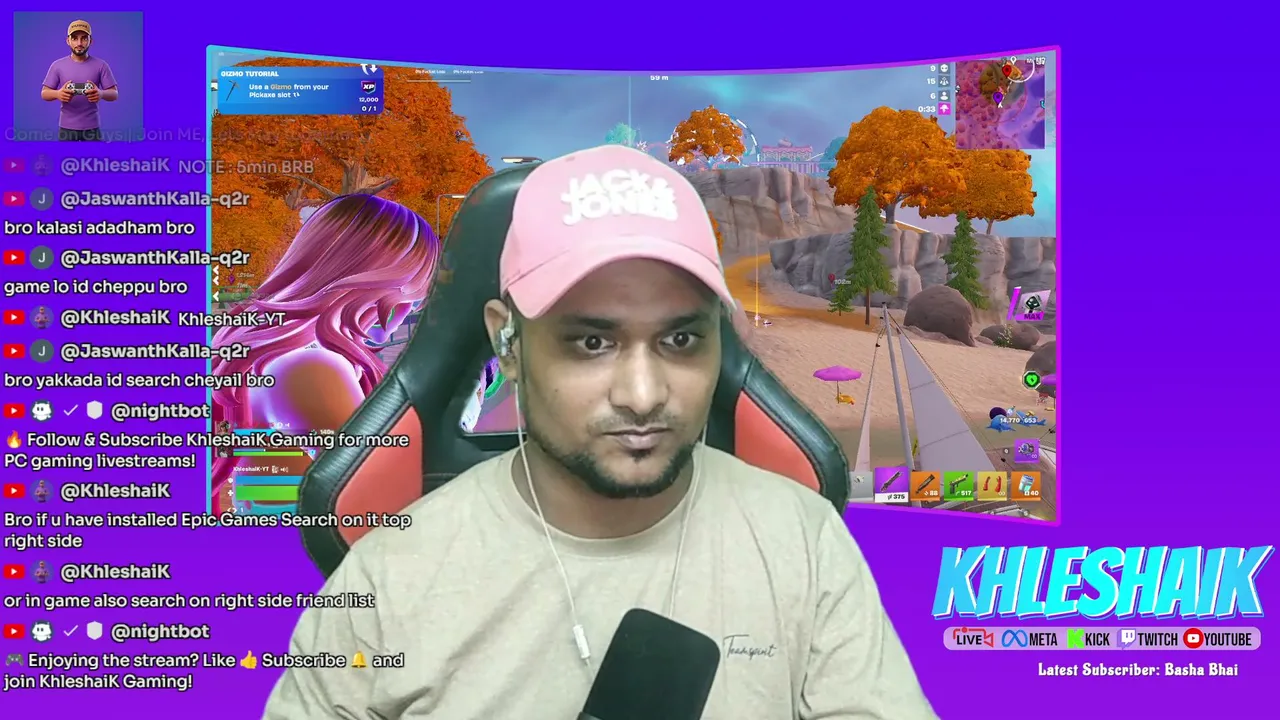 Fortnite India Live | Telugu/Hindi Commentary