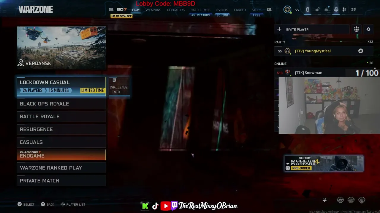 LATE NIGHT COD SESSION
