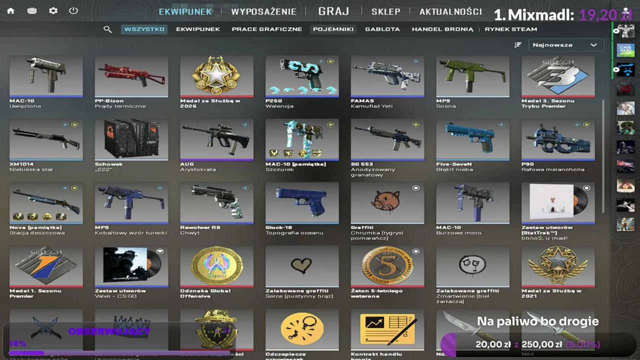 CZYTAM CZAT WBIJAJ NA FACEIT